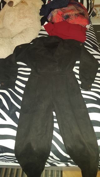 Mono color negro tipo ante chulisimo