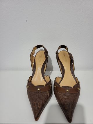 Zapatos de tacón de cuero de Sergio Rossi