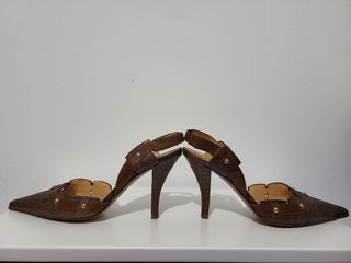 Zapatos de tacón de cuero de Sergio Rossi