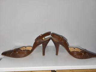 Zapatos de tacón de cuero de Sergio Rossi