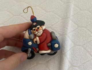 statuina Carabinieri Thun decorazione natalizia