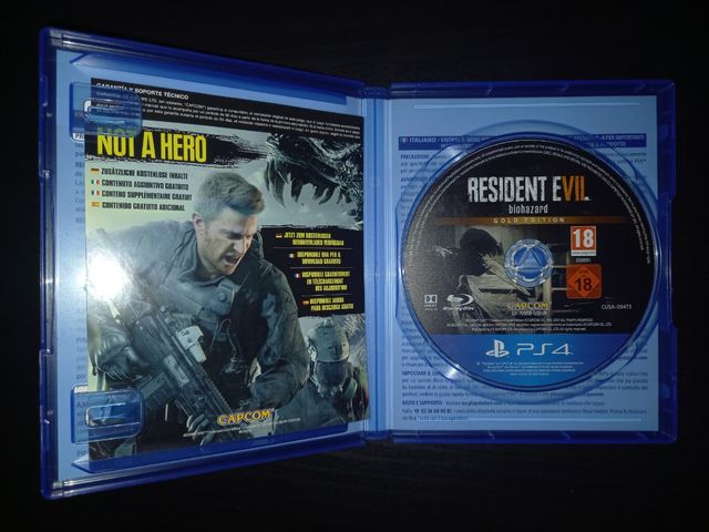 Perfecto estado PAL España Resident evil VII gold