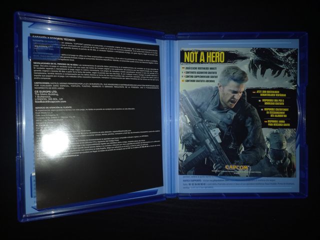 Perfecto estado PAL España Resident evil VII gold