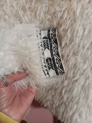Chaqueta efecto pelo chica 