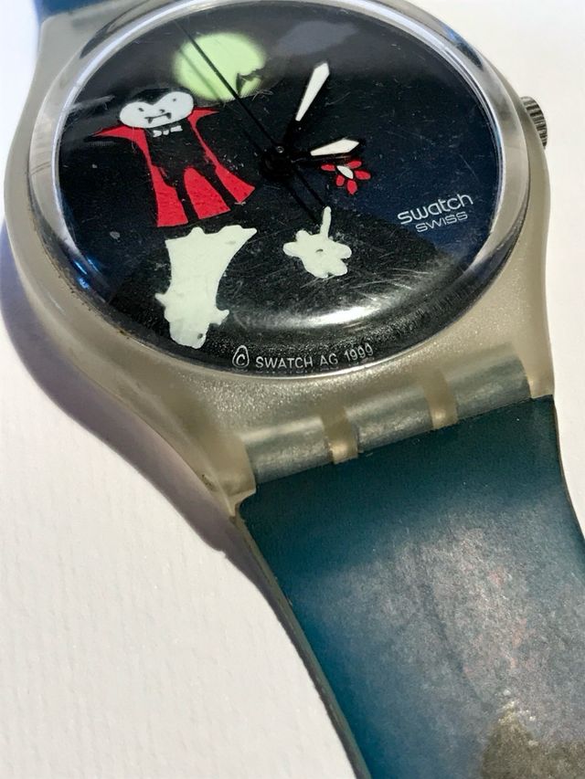 Swatch GK331 Batsknight 1999 orologio raro