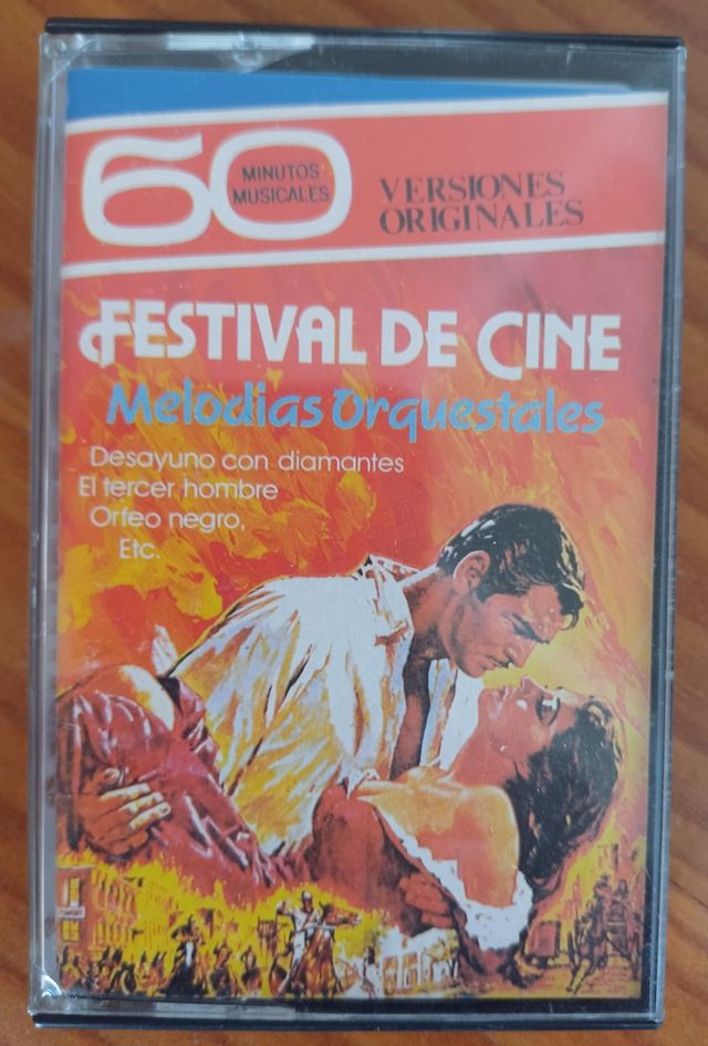 Lote de 4 cintas de cassette