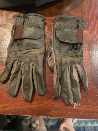 Casco hipica niño y guantes