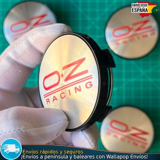 X4 Tapacubos Negros OZ Racing 60mm Cubrebuje Tapas