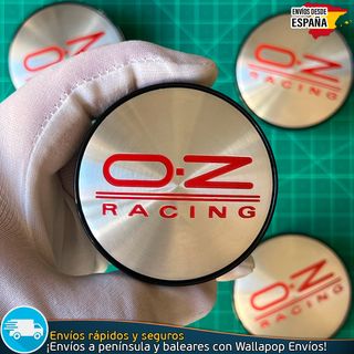 X4 Tapacubos Negros OZ Racing 60mm Cubrebuje Tapas