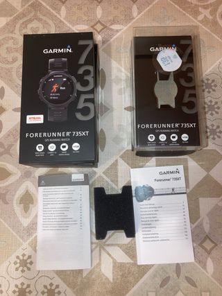 Caja garmin 735xt