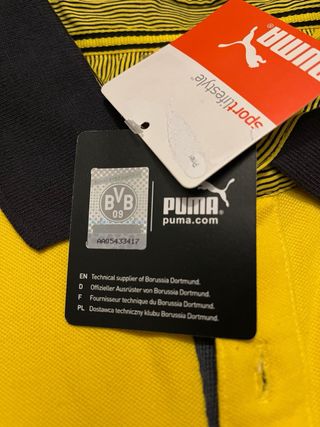 Polo Puma Borussia Dortmunt Nuevo con Etiqueta 