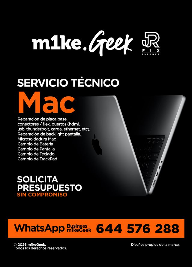 Servicio técnico iPhone, iPad, Mac