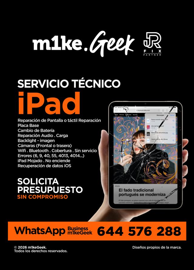 Servicio técnico iPhone, iPad, Mac