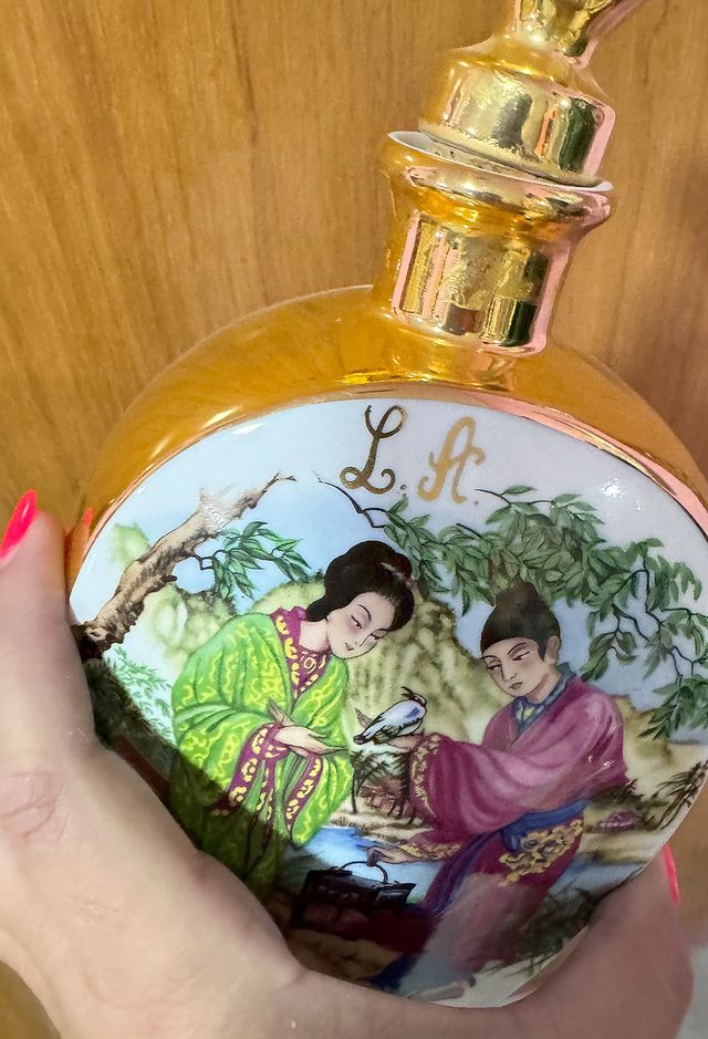 Botellas de porcelana esmaltada para coleccionista