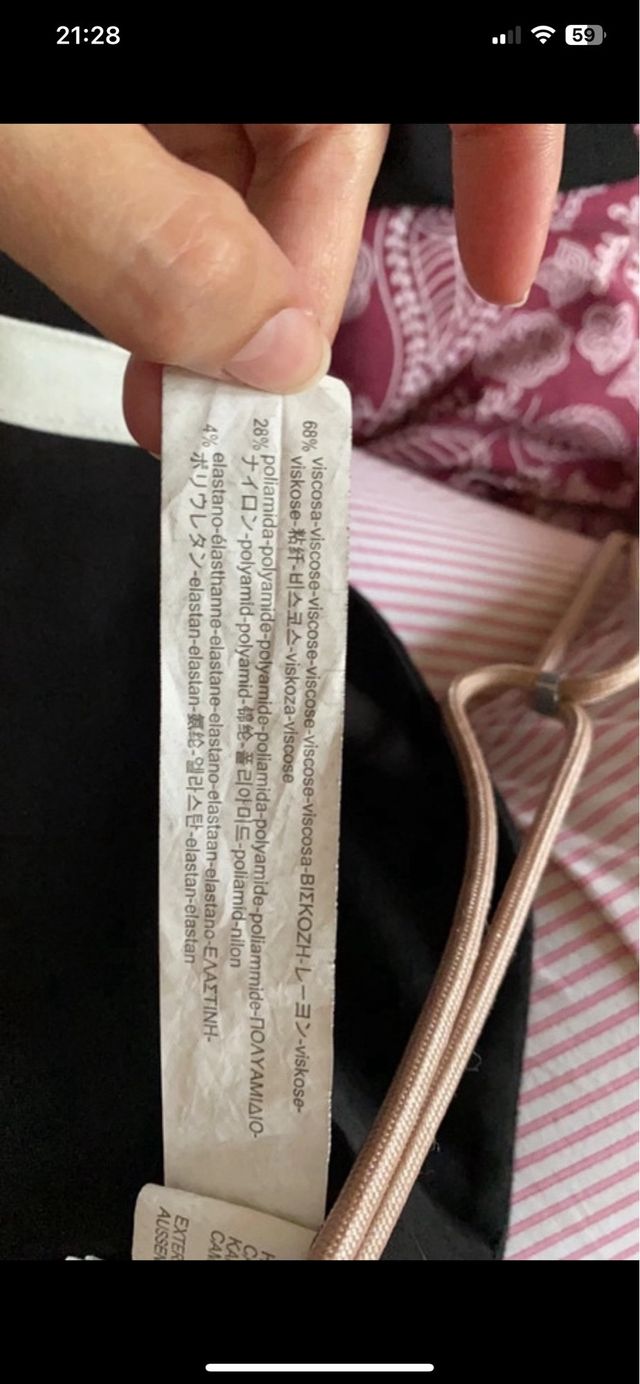 Legging negro Stradivarius