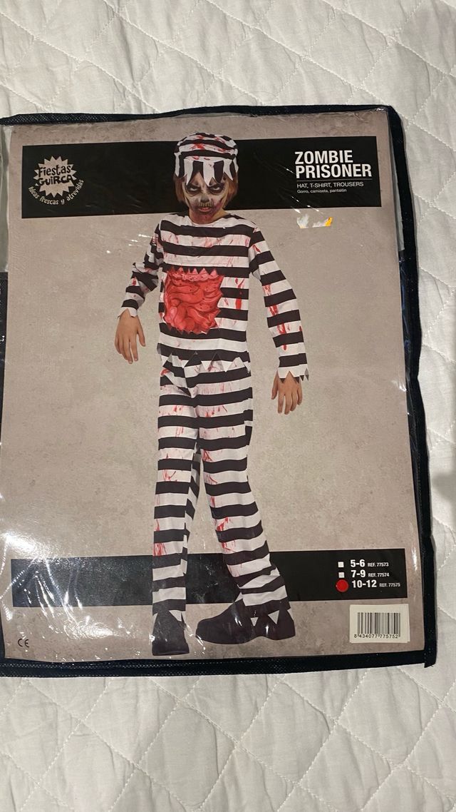 Disfraz zombie