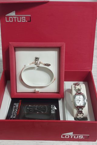 Reloj y pulsera Lotus , mujer o niña 