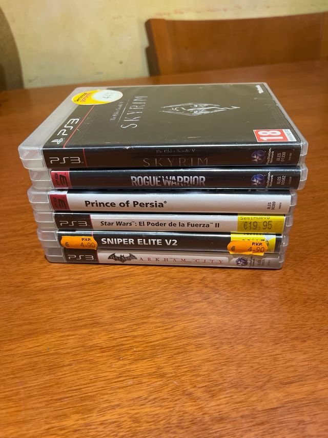 LOTE DE JUEGOS PS3