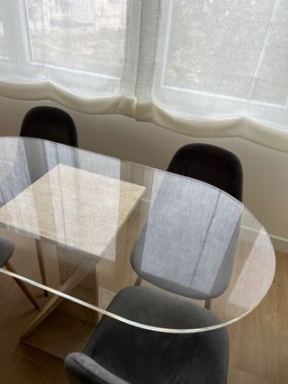 Vidrio metacrilato para mesa