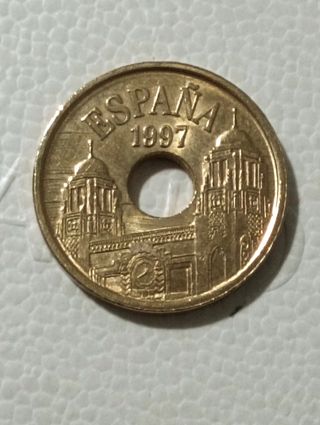 moneda de España conmemorativa 1997
