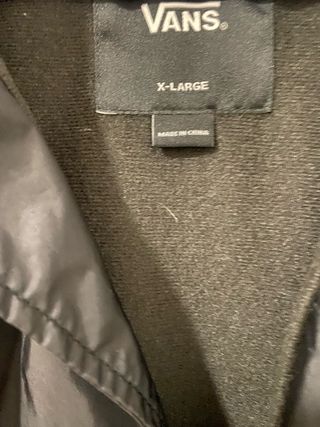 Chaqueta vans XL niño