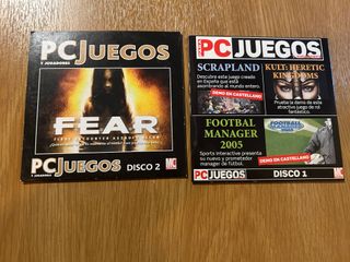 2 juegos de PC FEAR y ESCRAPLAND