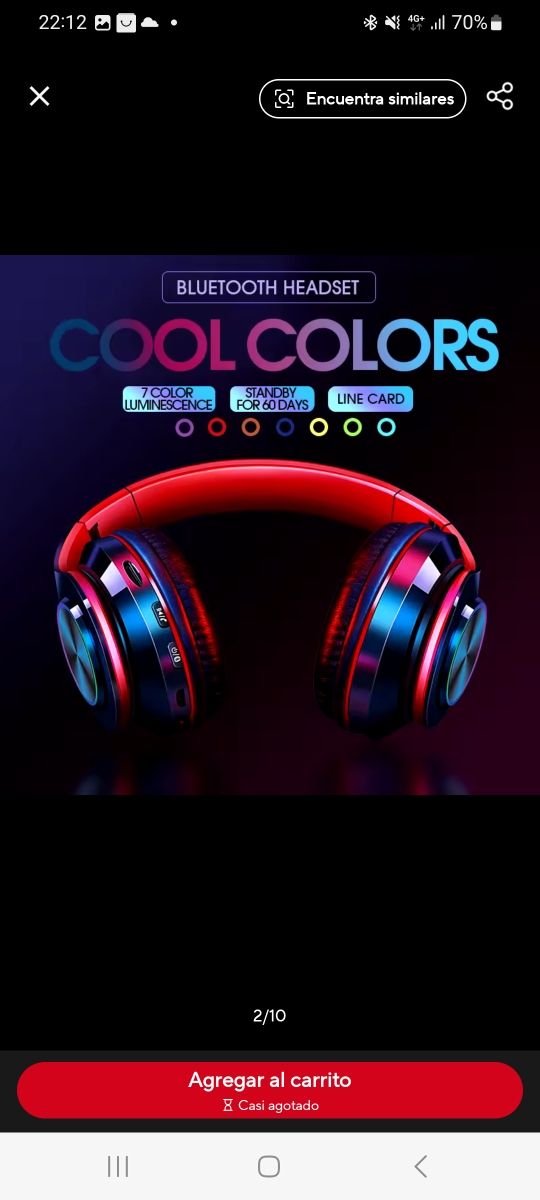 AURICULARES INALAMBRICO, NUEVO