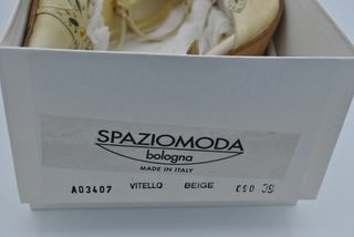 scarpe donna tg 39 beige a punta