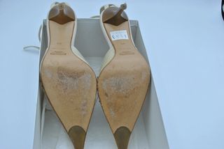 scarpe donna tg 39 beige a punta