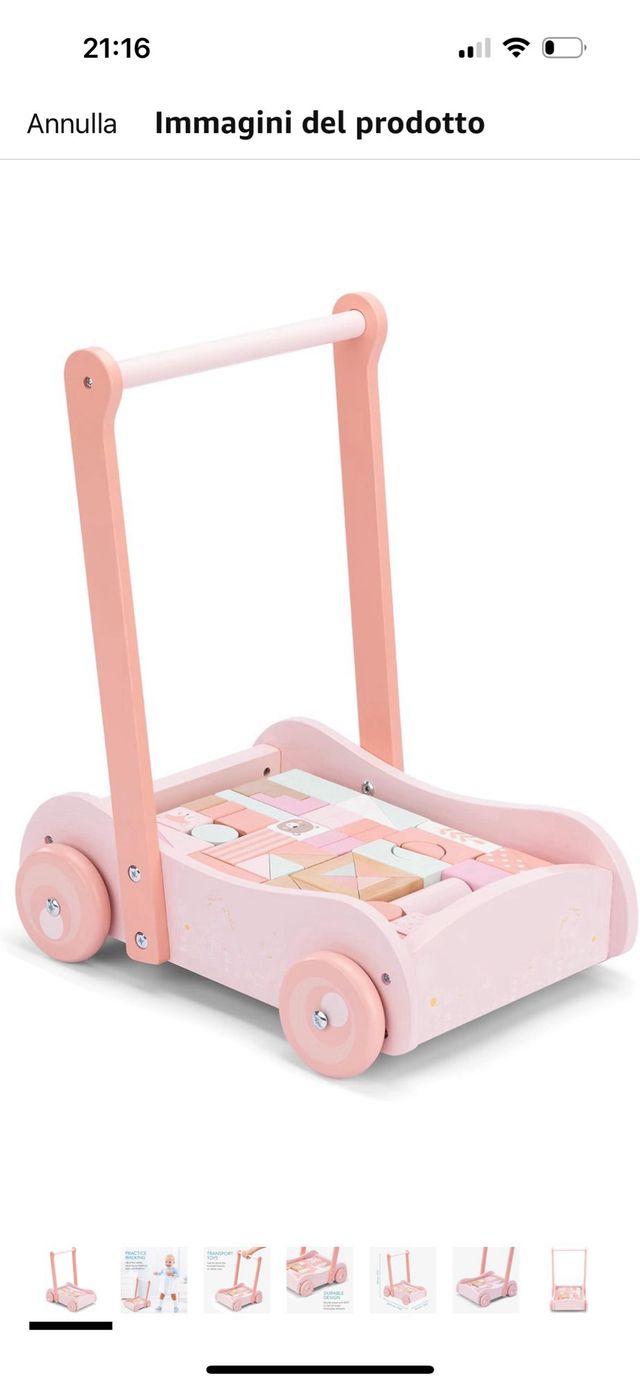 Carrellino primi passi