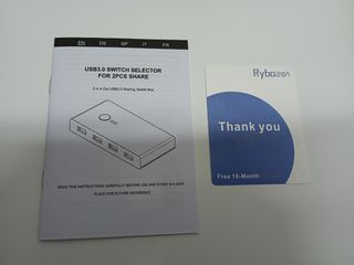 Switch USB para dos ordenadores - Rybozen