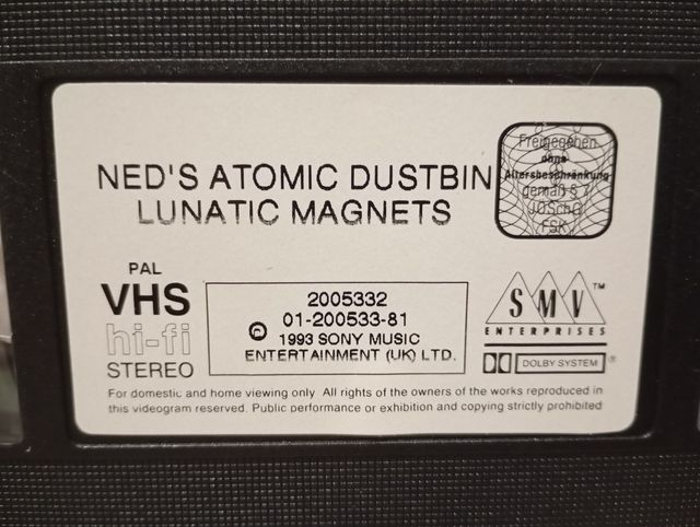Musica VHS di Ned's Atomic Dustbin