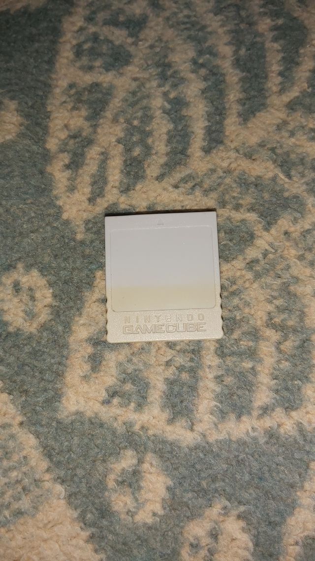 Tarjeta memoria gamecube