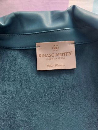 Cazadora piel sintética 