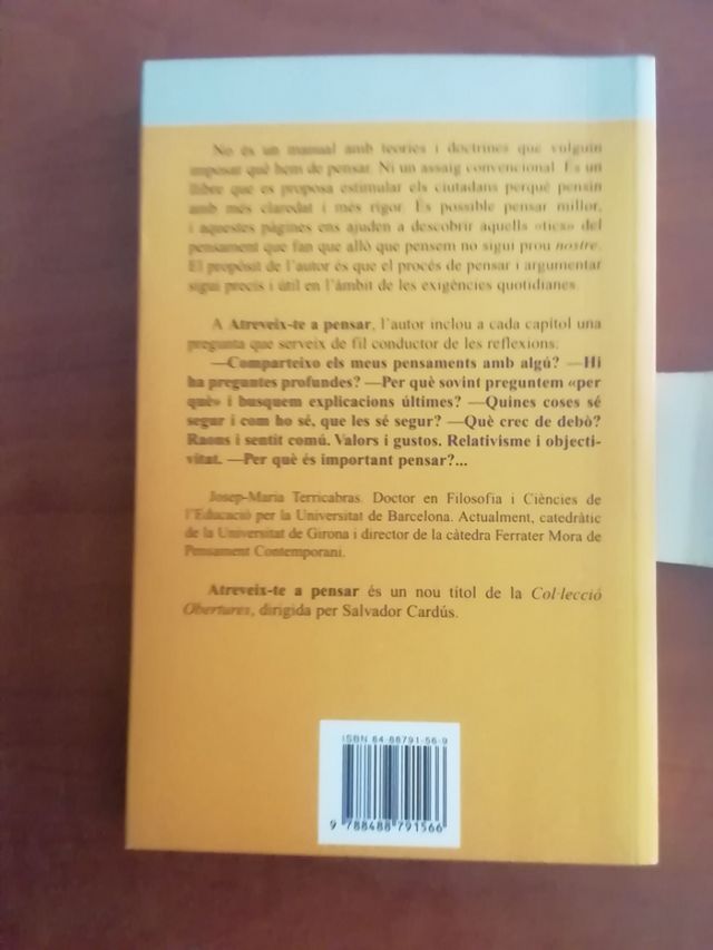 Atreveix-te a pensar (Obertures) (Catalan Edition)