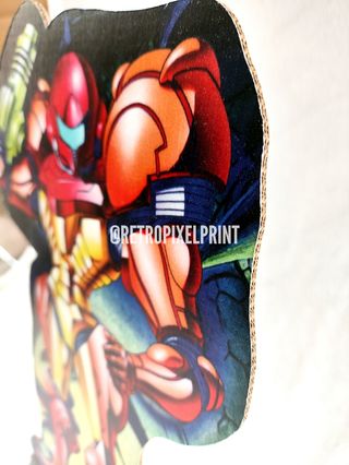 SUPER METROID mini silueta