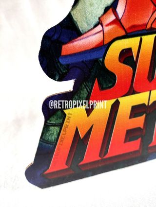 SUPER METROID mini silueta