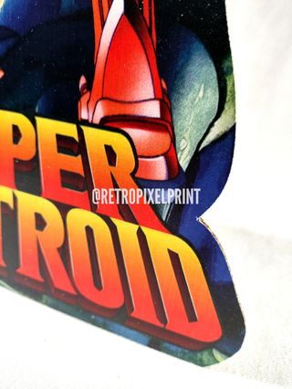 SUPER METROID mini silueta