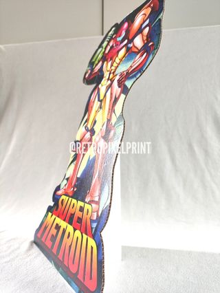 SUPER METROID mini silueta