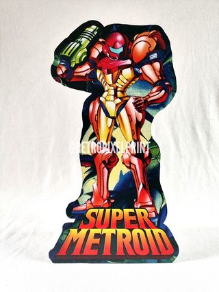 SUPER METROID mini silueta