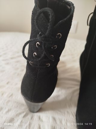 Botas piel ante