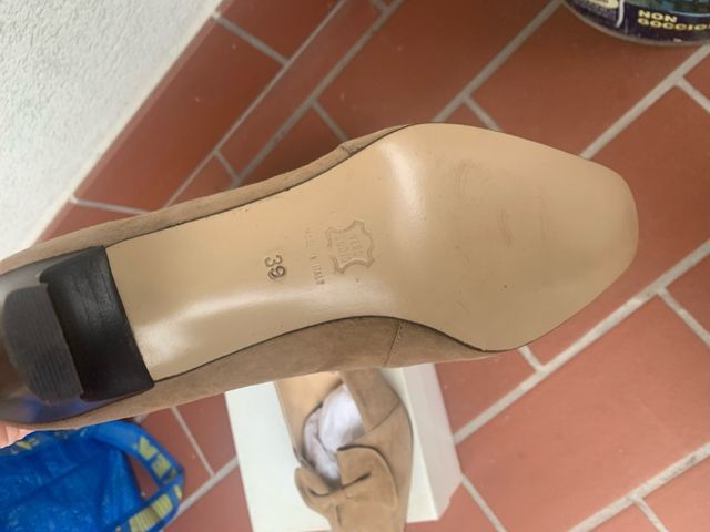 Scarpe donna beige