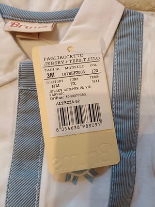 Pagliaccetto Brums originale nuovo 