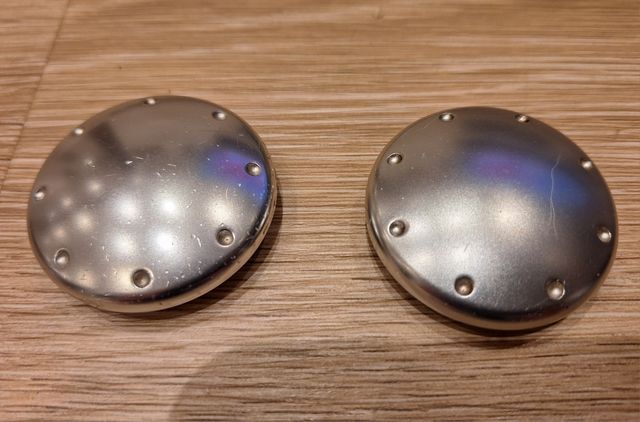 Dos tapa panel puerta de aluminio