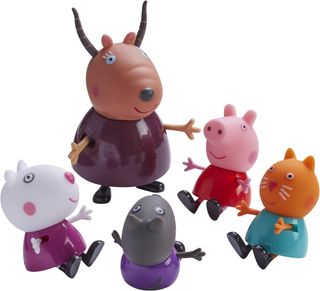 Peppa Pig Vamos al colegio Set 7 peronajes