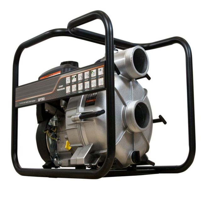 Motobomba Gasolina aguas sucias 45.000 L/H