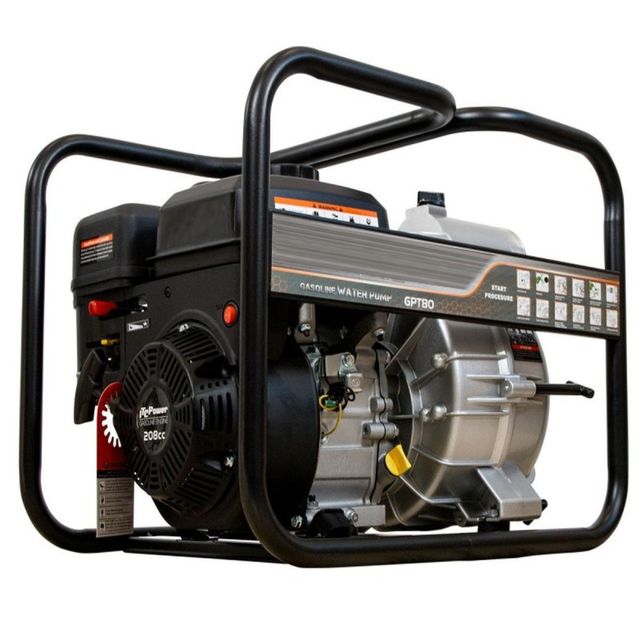 Motobomba Gasolina aguas sucias 45.000 L/H