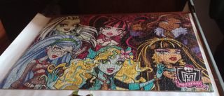 PUZZLES INFANTILES DE MONSTER HIGH Y FROZEN 