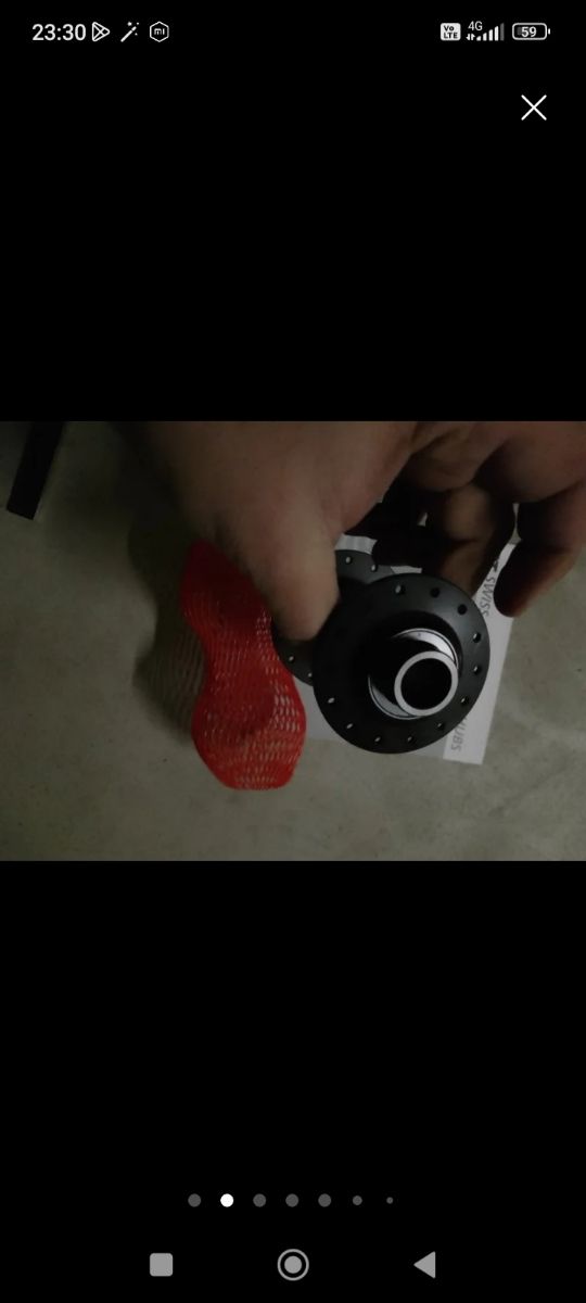 Mozzo anteriore MTB boost 15x110 28 fori