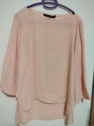 Blusa rosa de Zara